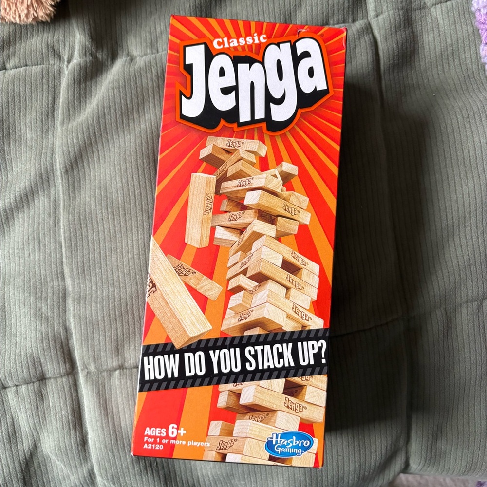 NIB Classic Jenga Hardwood Game